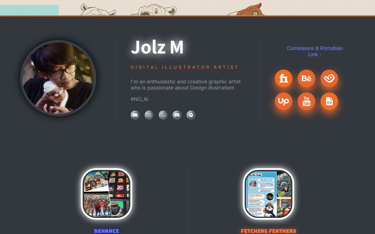 Carrd profile picture for @jolz